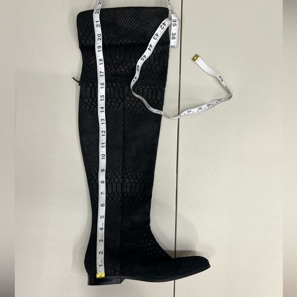 Seychelles Victory Croc Embossed Suede Leather Boots Size 6 - Picture 9 of 15